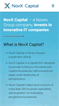 Mobile Screenshot of novxcapital.com