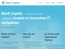 Tablet Screenshot of novxcapital.com